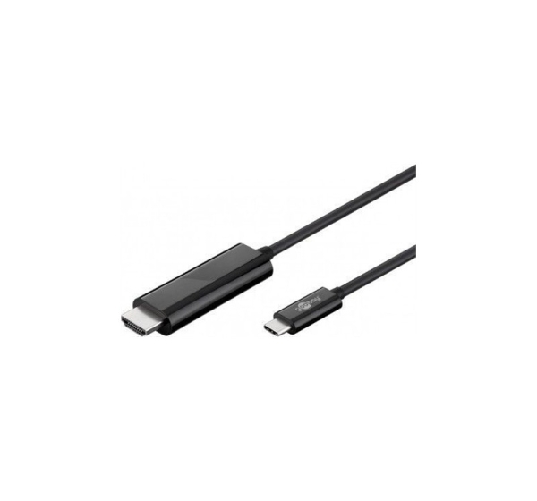 Goobay USB-C HDMI adapter cable (4k 60 Hz) USB-C male HDMI male (type A)