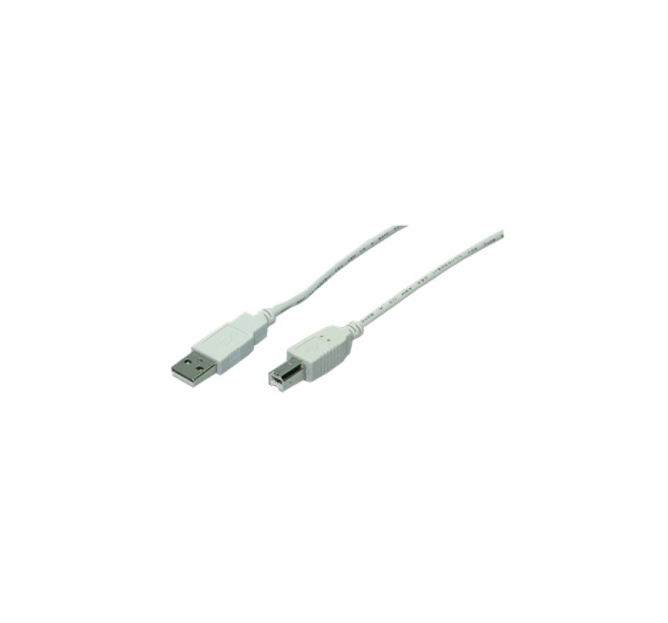 Logilink | USB 2.0 A to USB 2.0 B Cable | USB A male | USB B male