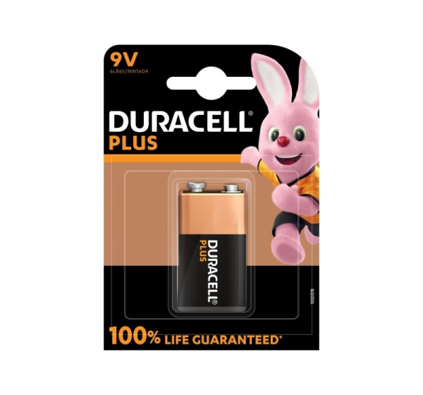 Duracell Plus MN1604 9V Alkaline