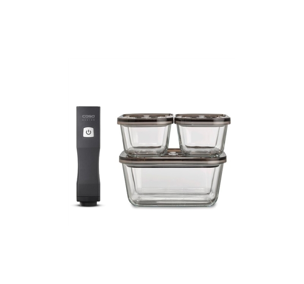 Caso | Vacu OneTouch Vacuum sealer Eco-Set | Black