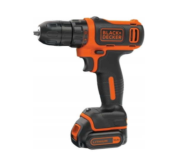 BLACK & DECKER Drill Driver, 10.8 V, 1x1.5 Ah | BDCDD12-QW