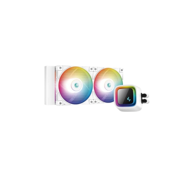 Deepcool | LS520 A-RGB | CPU Liquid Cooler | White | Intel, AMD