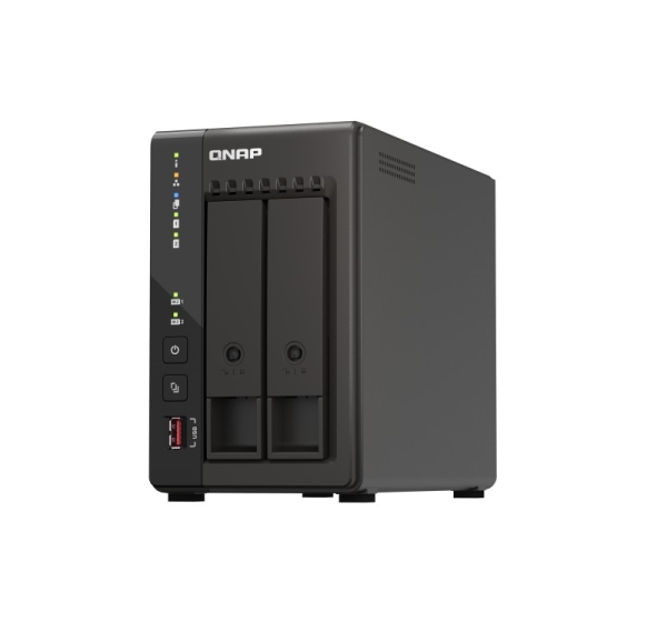 QNAP 2-Bay desktop NAS TS-253E-8G Intel Celeron