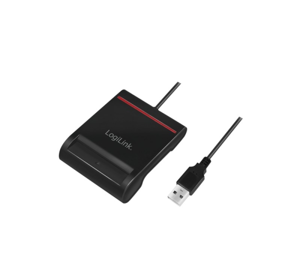Logilink | USB 2.0 card reader, for smart ID | CR0047 | Card Reader