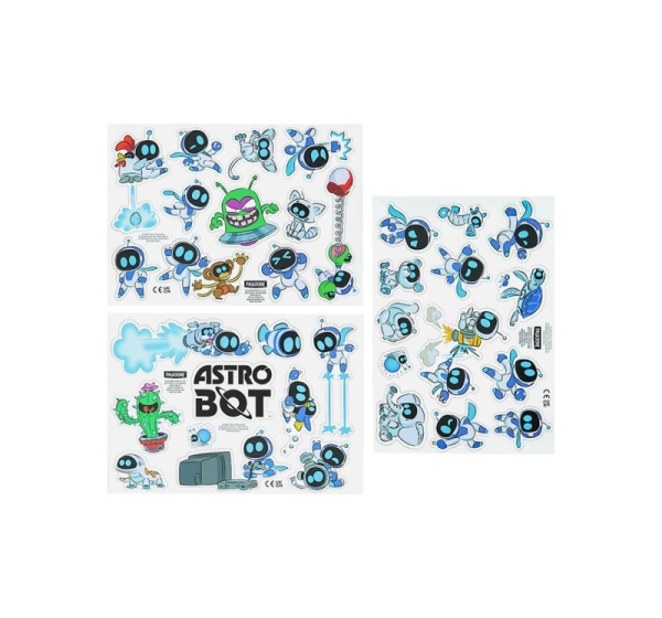 Paladone AstroBot Fridge Magnets (3 Sheets With 34 Magnets)
