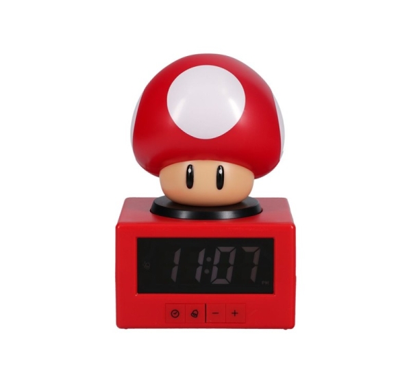 Paladone Super Mario Super Mushroom Icon Alarm Clock