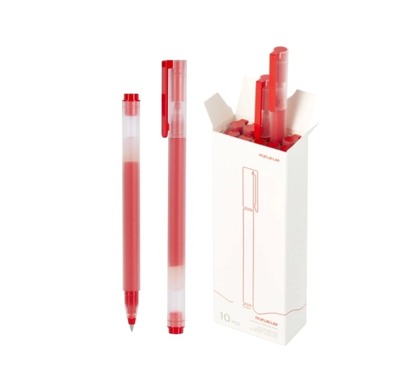 Xiaomi | High-capacity Gel Pen, 10-Pack, Red