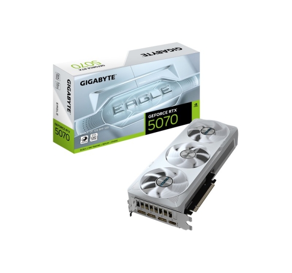 Gigabyte GeForce RTX 5070 EAGLE OC ICE SFF 12G NVIDIA 12 GB GeForce RTX 5070