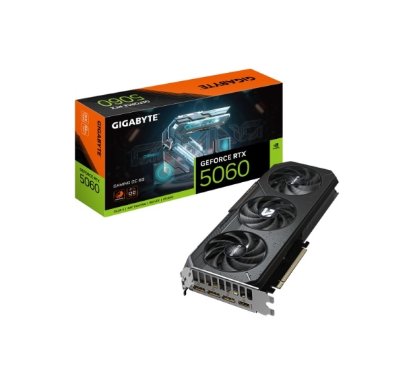 Gigabyte GeForce RTX 5060 GAMING OC 8G NVIDIA 8 GB GeForce RTX 5060