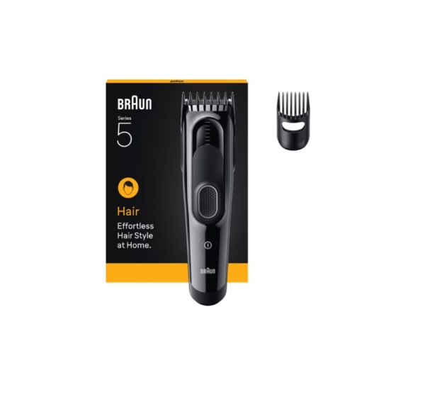 Braun Hair Clipper HC5510 Series 5 Cordless Number of length steps 9