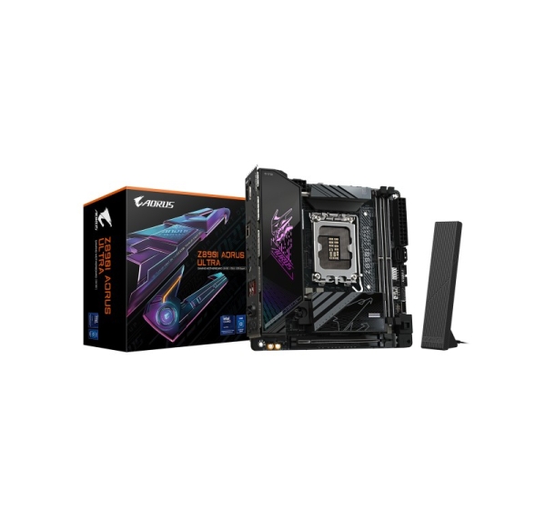 Gigabyte Z890I AORUS ULTRA Processor family Intel Processor socket LGA1851 DDR5