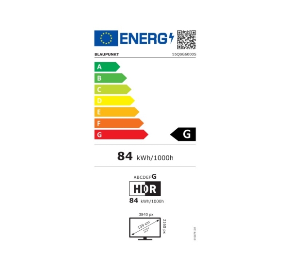 Blaupunkt QLED TV 55QBG6000S 55 Smart TV