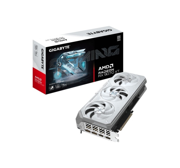 Gigabyte Radeon RX 9070 XT GAMING OC ICE 16G AMD 16 GB Radeon RX 9070 XT
