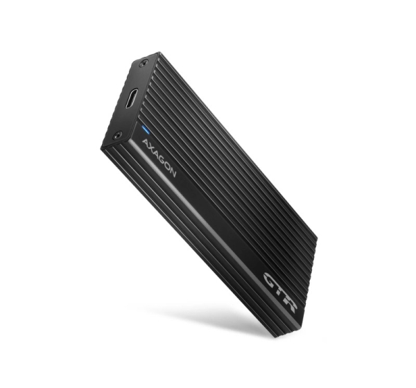 AXAGON External USB-C 3.2 Gen 2 metal box for M.2 NVMe SSDs | EEM2-GTR