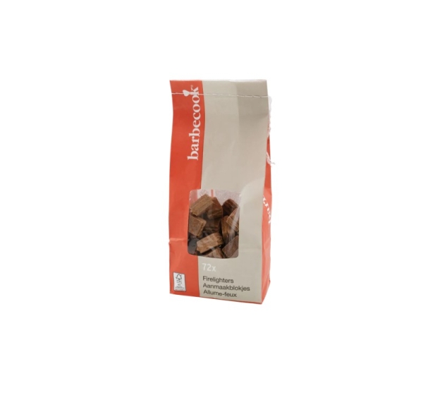 Barbecook | Bag of 72 lighter cubes FSC (per 12 pcs) | BC-ACC-7113