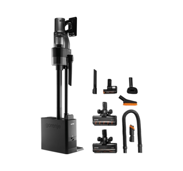 Gorenje Vacuum cleaner SVC296749NEBL Cordless operating Handstick 2in1