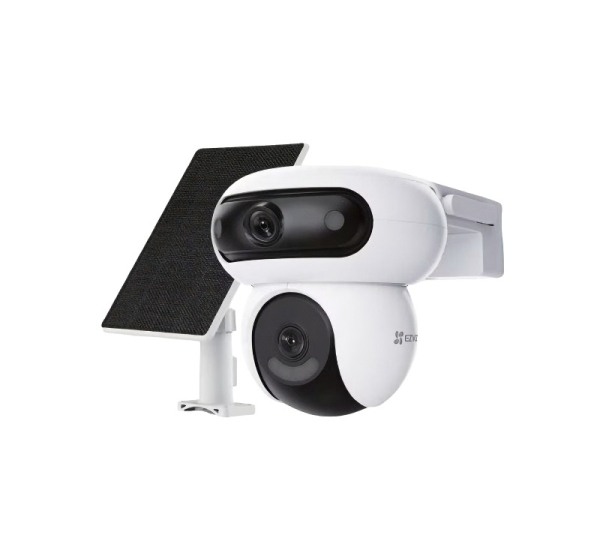 EZVIZ Battery-Powered Dual Camera Kit with Solar Panel CS-HB90/SP 4+4 MP 2.8mm/6mm