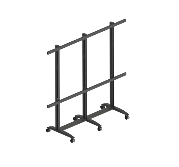 EDBAK Floor stand TRV400.006 Videoconferencing trolley for Samsung Height adjustment 130 "