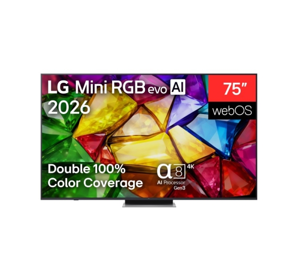 LG 4K evo AI Mini RGB TV 75MRGB87B3B 75 Smart TV