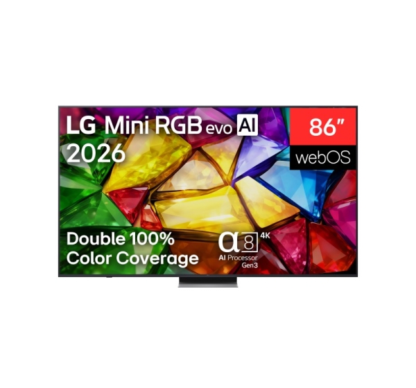 LG 4K evo AI Mini RGB TV 86MRGB87B3B 86 Smart TV