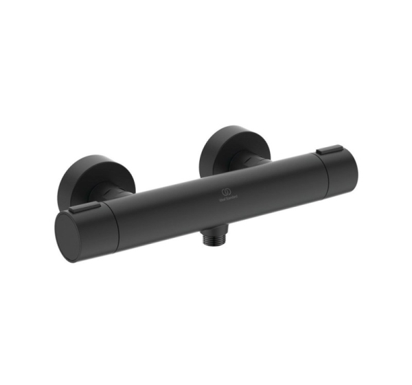SHOWER MIXER ALU+ BLACK MATT
