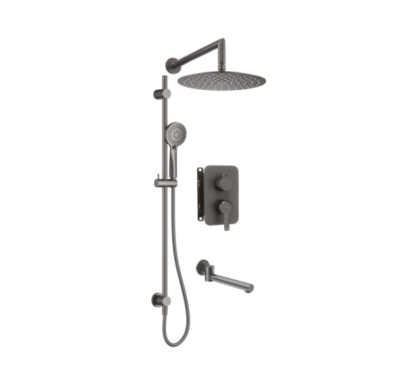 Concealed shower set with mixer BOX
