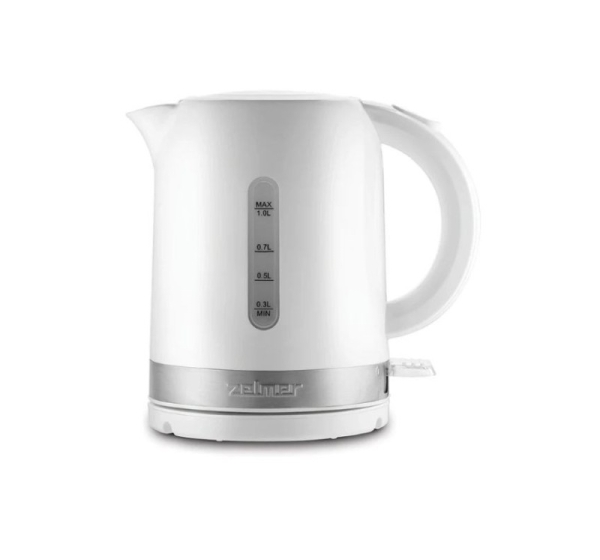 Zelmer ZCK7018 1-litre 1500W electric kettle, white