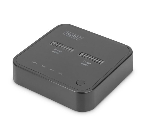 Digitus Dual M.2 NVMe SSD Docking Station with Offline Clone Function, USB-CTM