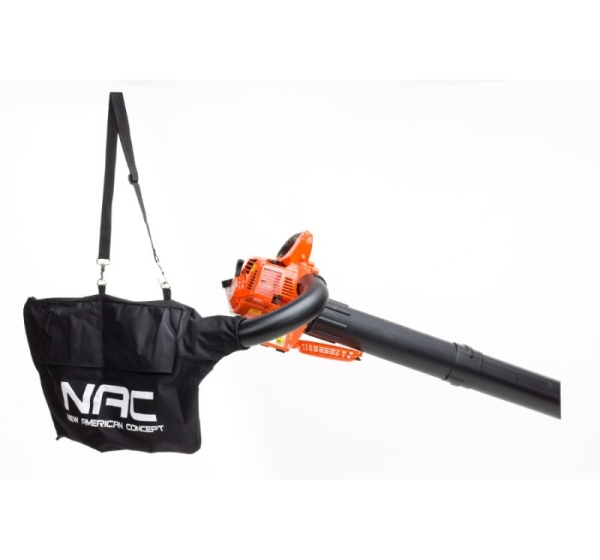 NAC PETROL LEAF BLOWER / VACUUM CLEANER 26cc 1.02Nm