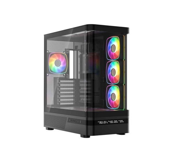 MODECOM Volcano Volcano AQ200 ARGB Midi Black