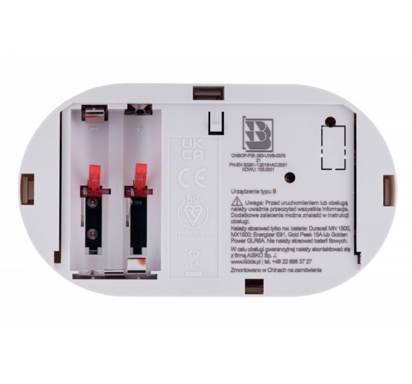 K5DCO KIDDE CARBON MONOXIDE AND CARBON MONOXIDE DETECTOR