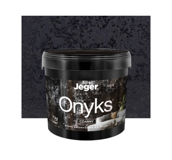 PLASTER JEGER ONYKS BLACK 7KG