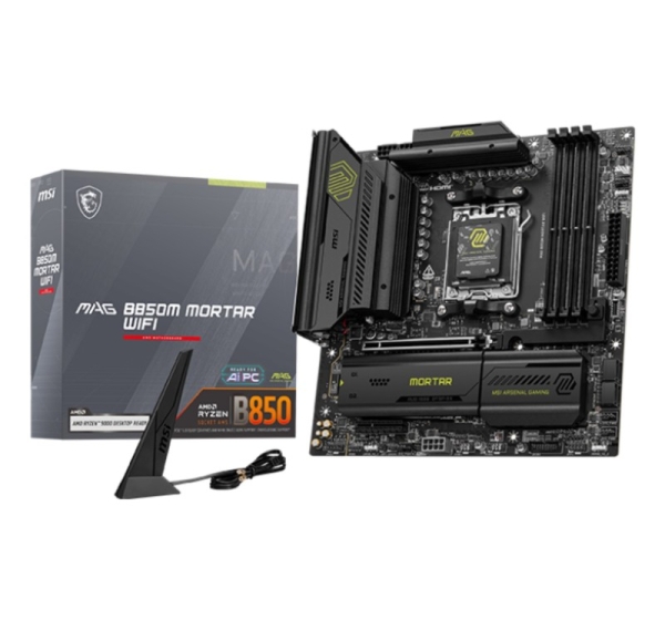 MSI MAG B850M MORTAR WIFI motherboard AMD B850 Socket AM5 micro ATX