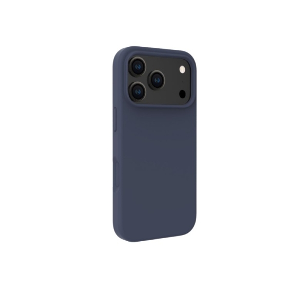 Evelatus Apple iPhone 18 Pro Premium Magsafe Soft Touch Silicone Case Dark Blue
