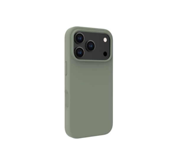 Evelatus Apple iPhone 18 Pro Premium Magsafe Soft Touch Silicone Case Dark Olive