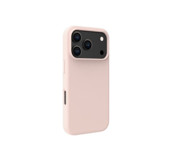 Evelatus Apple iPhone 18 Pro Premium Magsafe Soft Touch Silicone Case Pink Sand