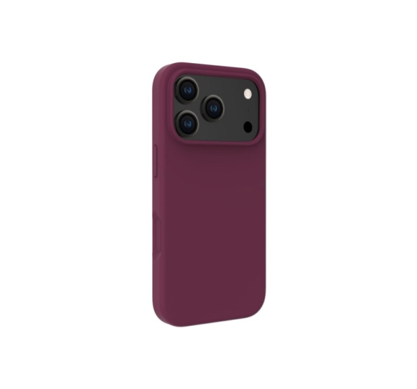 Evelatus Apple iPhone 18 Pro Max Premium Magsafe Soft Touch Silicone Case Burgundy