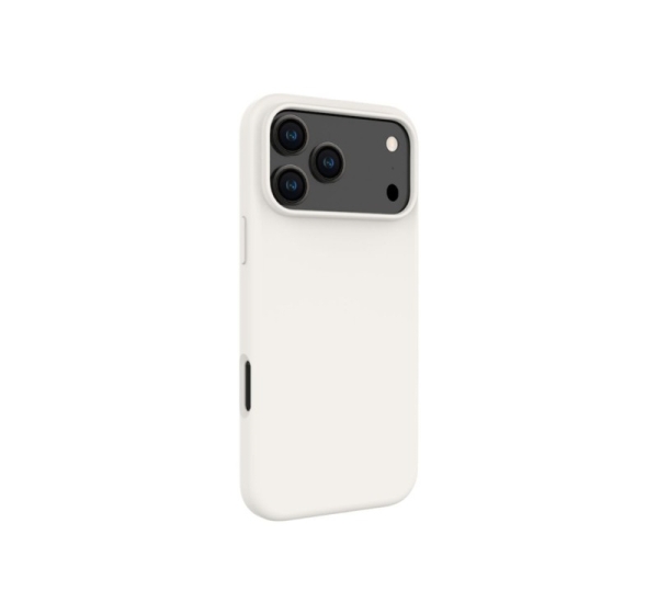 Evelatus Apple iPhone 18 Pro Max Premium Magsafe Soft Touch Silicone Case Silver