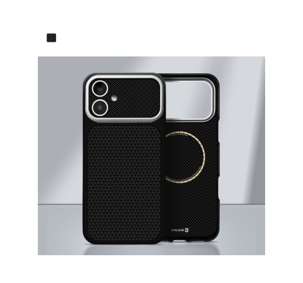 Evelatus Apple iPhone 17 Carbon Premium Edition MagSafe case Black