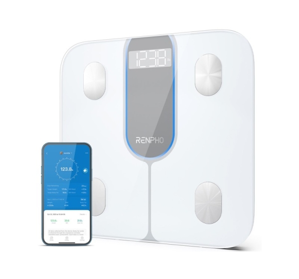 Renpho ELIS 1C Square White Electronic personal scale