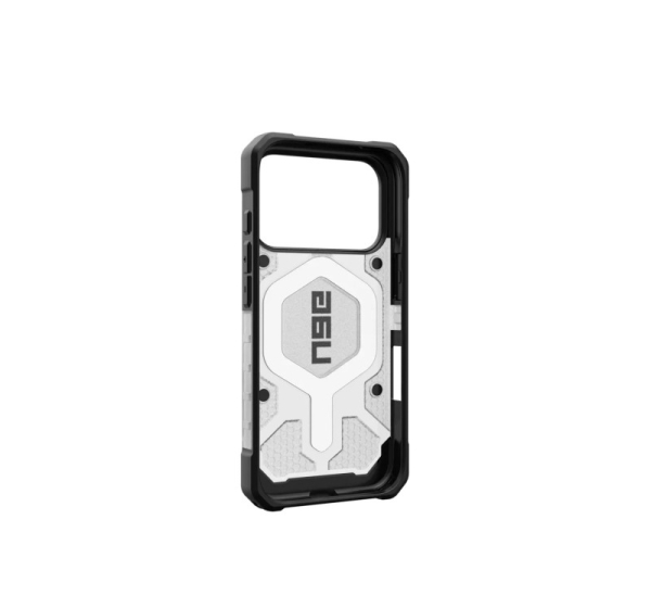 Urban Armor Gear Pathfinder mobile phone case 16 cm (6.3") Cover Silver, Transparent