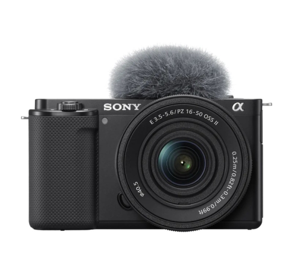 Sony ZV-E10 + E PZ 16-50mm F3.5-5.6 OSS II MILC 24.2 MP CMOS 6000 x 4000 pixels Black