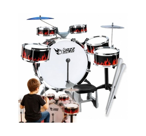 SUPRIMO K-DRUMS 2 duża perkusja dla dzieci z 6 bęb