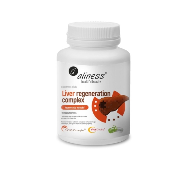 ALINESS Liver Regeneration Complex – dietary supplement – 90 capsules