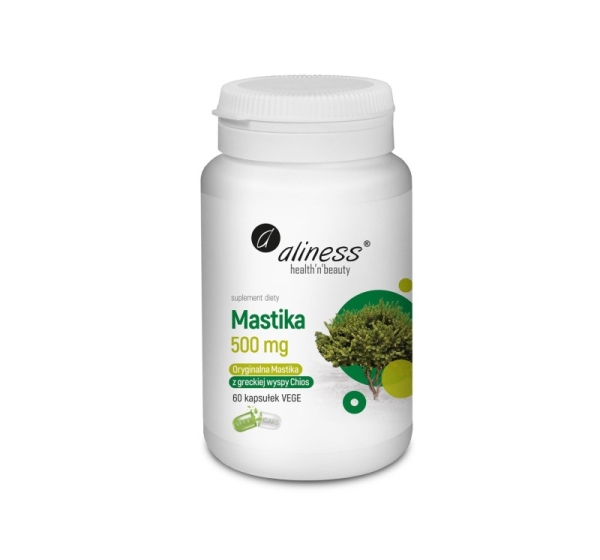 ALINESS Mastika powdered resin Pistacia lentiscus 500 mg – dietary supplement – 60 capsules