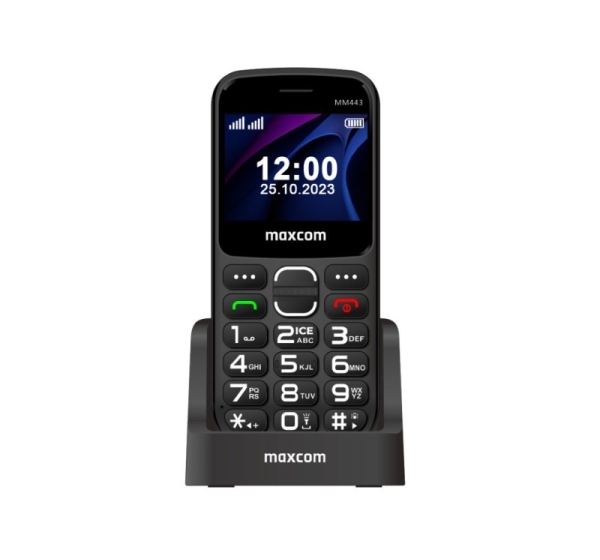 MaxCom Comfort MM443 4G 5.87 cm (2.31") 110 g Black Feature phone