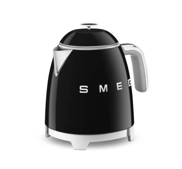 SMEG Kettle (KLF05BLEU) mini 0.8L black Schwarz