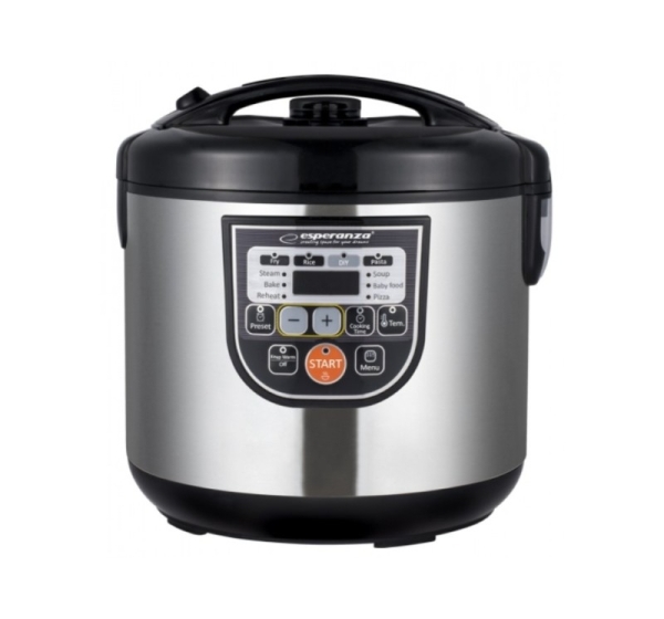 Esperanza EKG011 multi cooker 5 L 860 W Black, Stainless steel