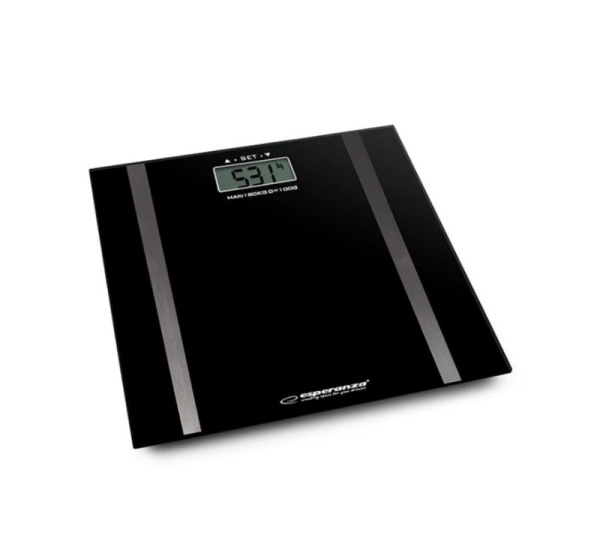 Esperanza EBS018K personal scale Rectangle Black Electronic personal scale