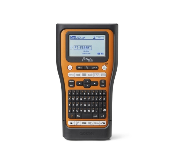 Brother PT-E560BTVP label printer Thermal transfer 180 x 180 DPI 20 mm/sec Wired & Wireless HSE/TZe Bluetooth QWERTZ